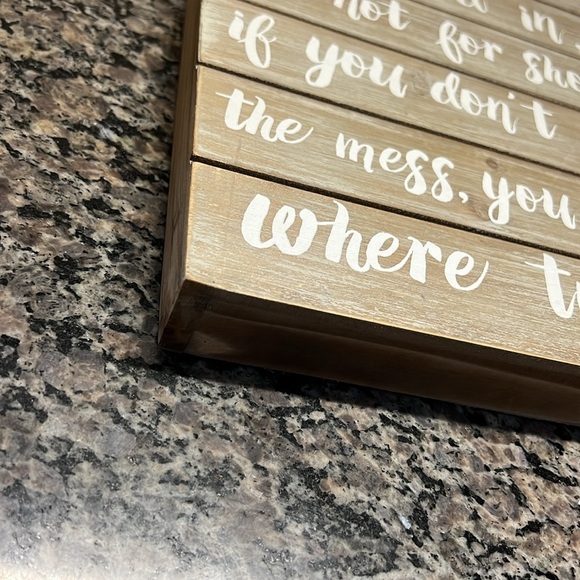 Our house Sign - Picture 5 of 7